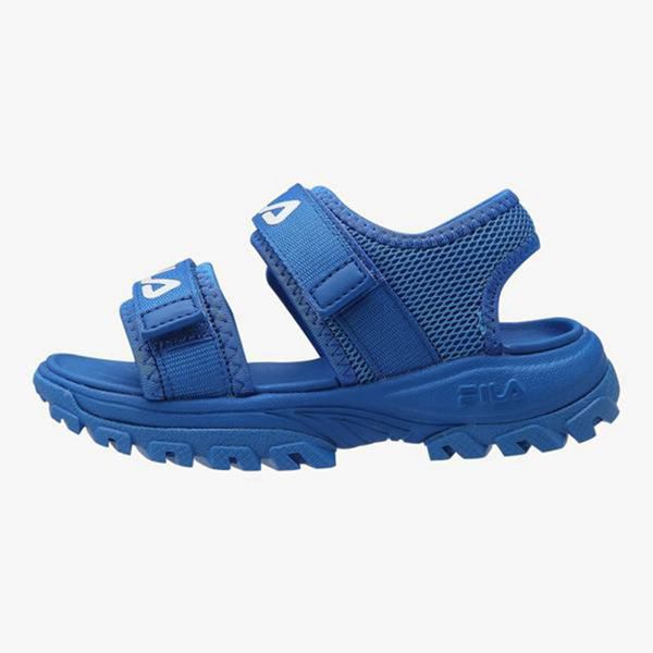 Fila Tracer Kd Boy's Sandals - Blue,NZ 653-69834